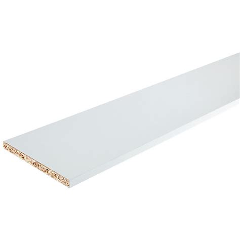 Wickes white shelf board 5 in